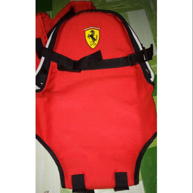 ferrari baby bag