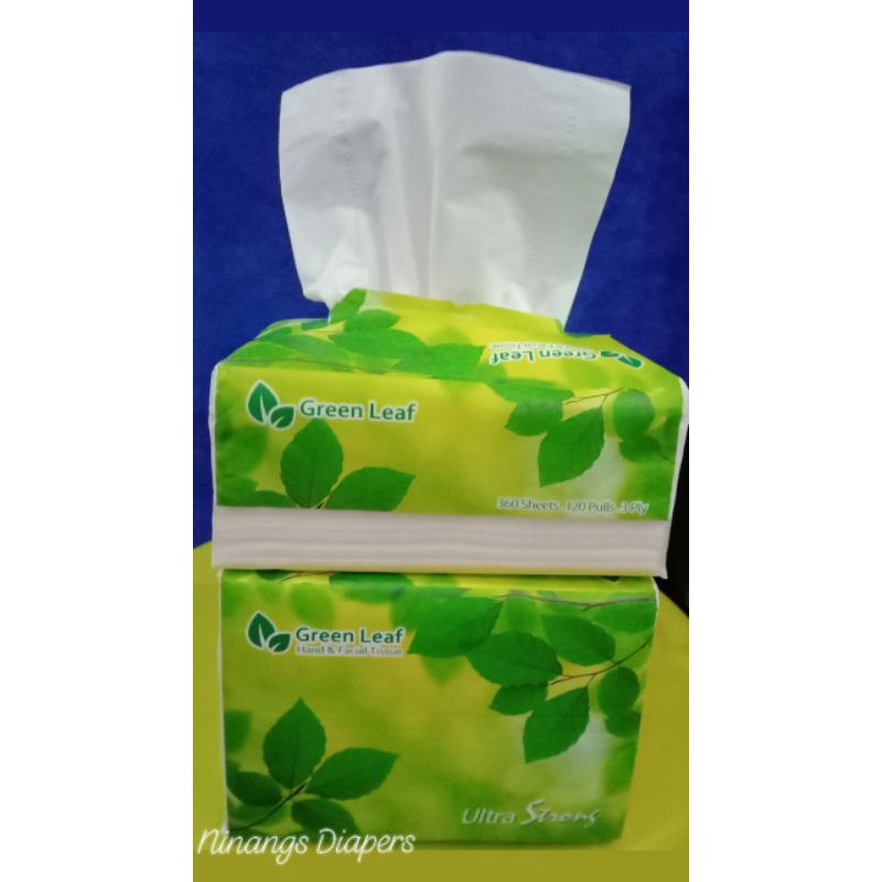 Green Leaf Ultra Strong (Hand & Facial Tissue) Shopee Philippines
