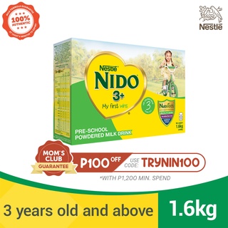 NIDO® 3+ Powdered Milk Drink For Pre-Schoolers Above 3 Years Old 1.6kg