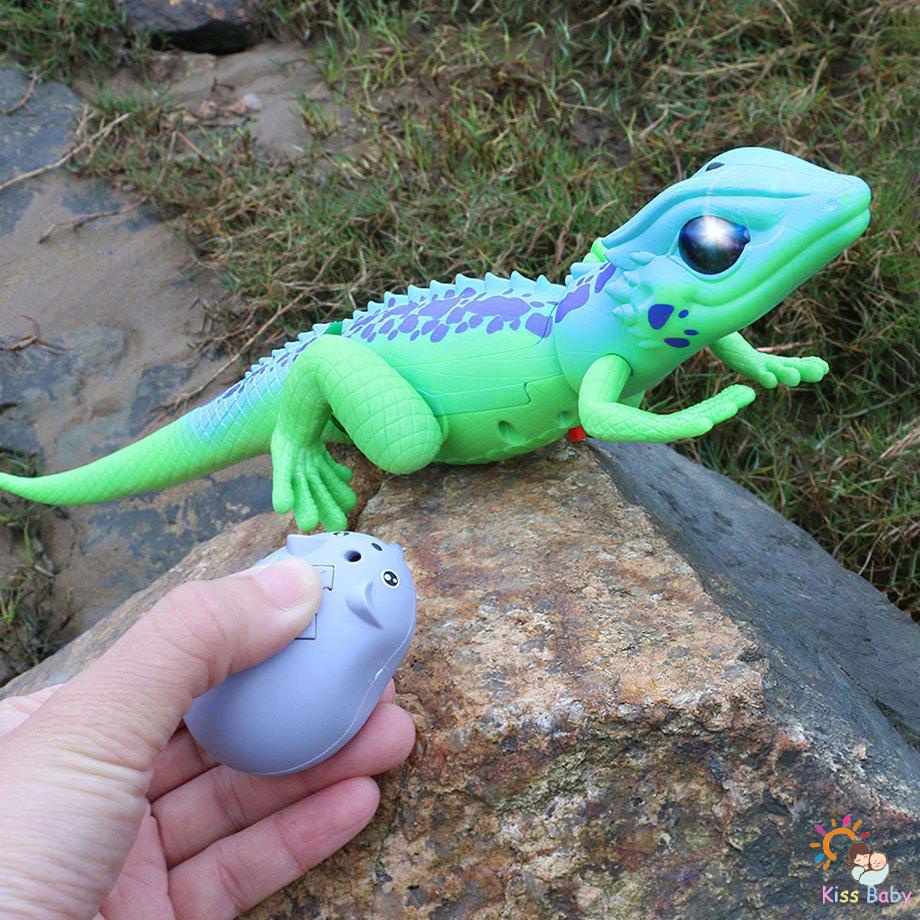 [Kiss] 360 degree Rotary Feet Electric Lizard Toy With Remote Control