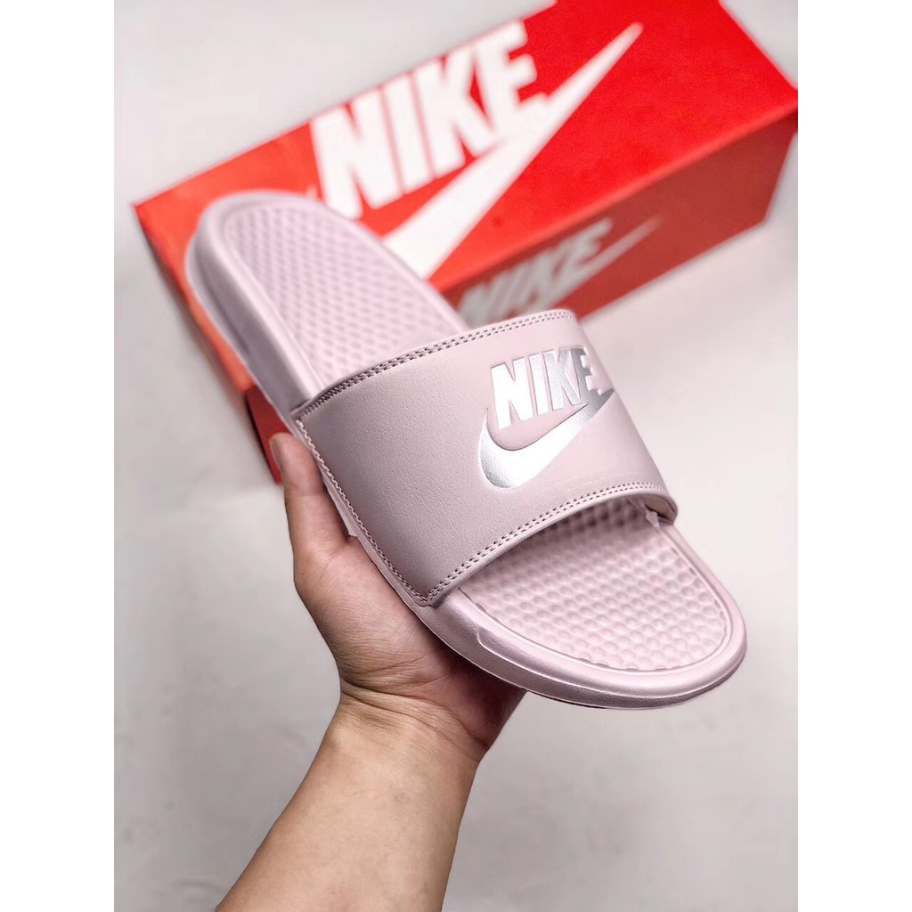 nike tanjun sandals hot pink