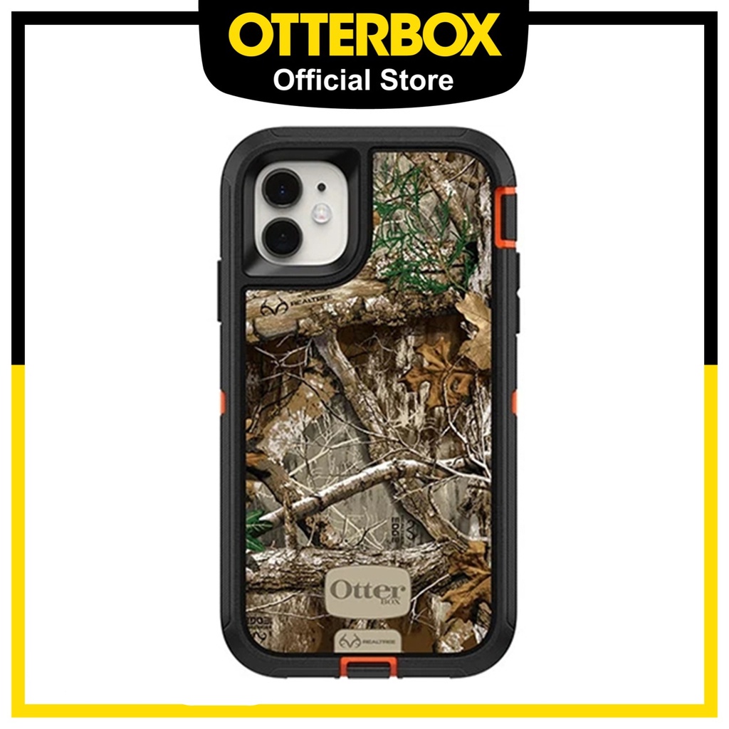 Otterbox Defender Series Phone Case For Apple Iphone 11 11 Pro 11 Pro Max X Xs Xr Xs Max With Anti Fall Premium Quality Protective Case Cover Tree Camo Shopee Philippines