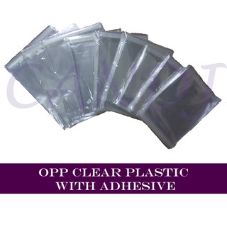 100pcs OPP Clear Plastic Bag with Self Adhesive