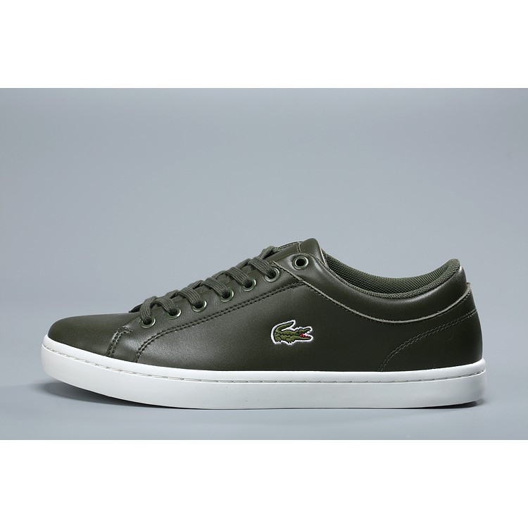 lacoste shoes black and white