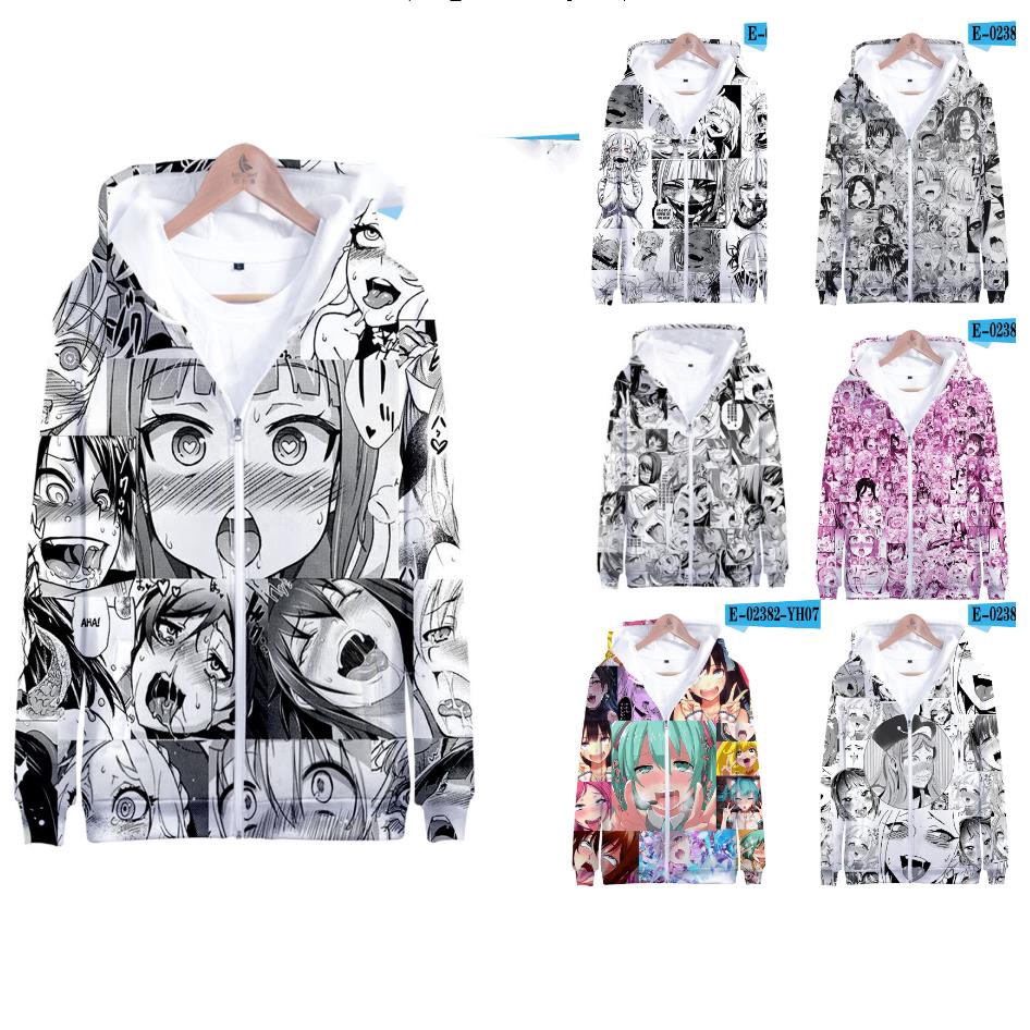 Anime Ahegao Hoodie Rem Alisister Jacket Women Cosplay Coat Hooded ...