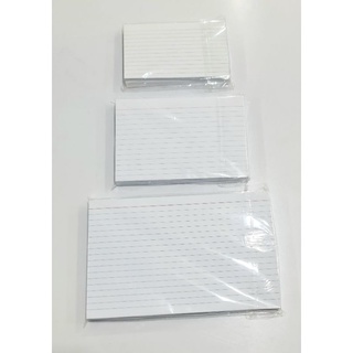 Veco Index card 100 sheets per pack ( 3x5, 4x6, 5x8 inches) #8
