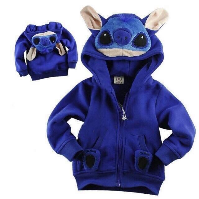 stitch jacket with hood