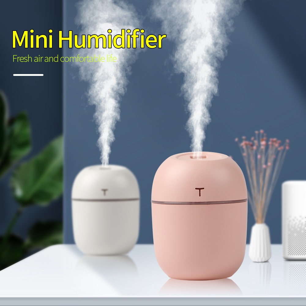 Updated Mini Portable Alcohol Humidifier 200ML Ultrasonic Air Home Car ...