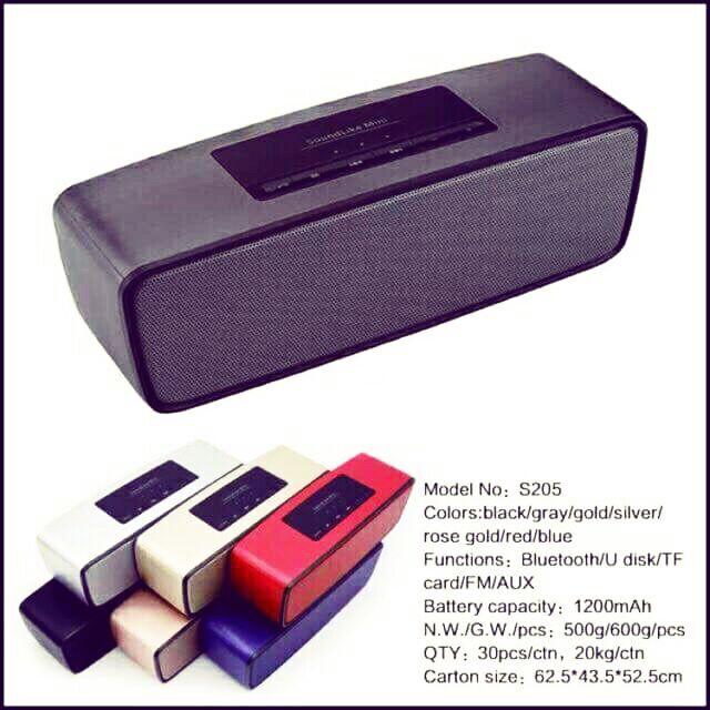 s205 mini bluetooth speaker