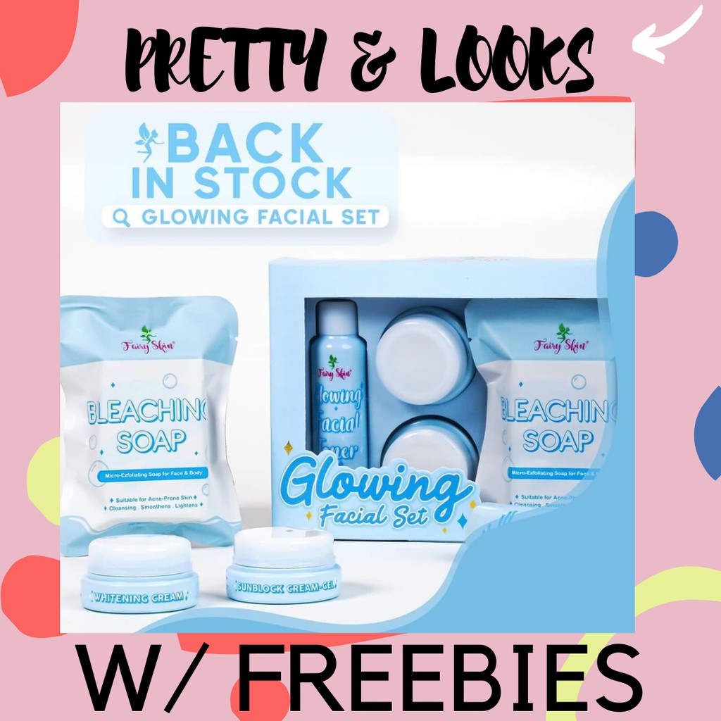 Buy 2 Take 1 Fairyskin Glowing Facial Set (ORIGINAL) Shopee Philippines