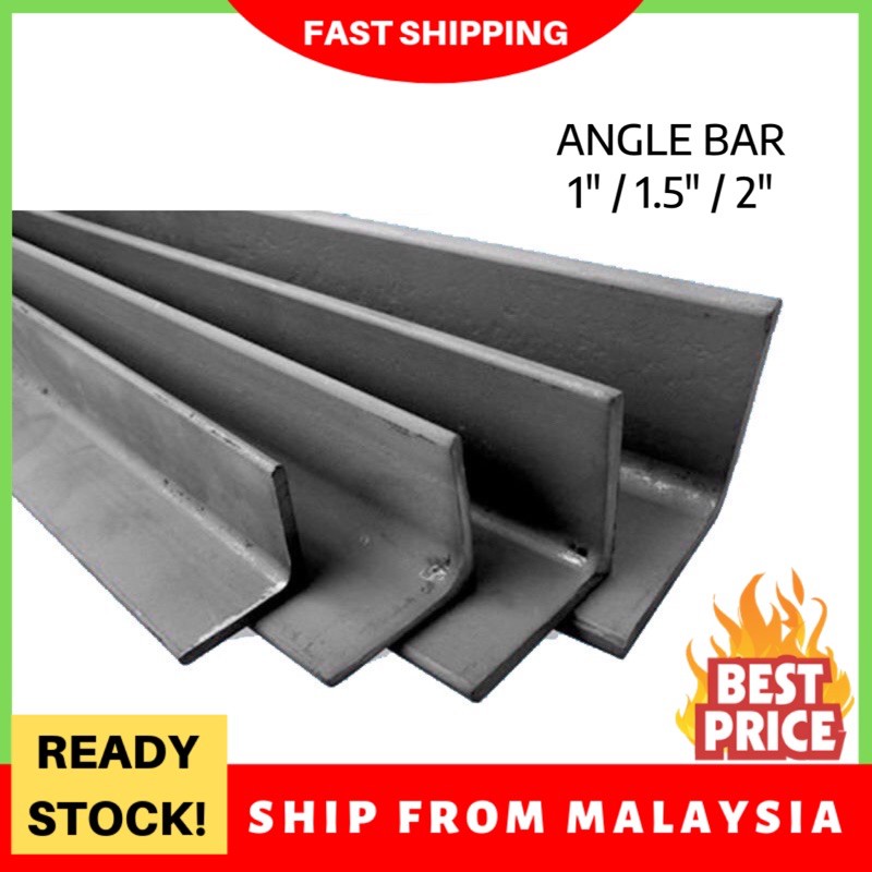 ANGLE BAR MILD STEEL SIZE 1"/1.5"/2" ( BESI ) Shopee Philippines