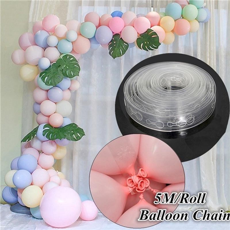 5 Meter Balloon Chain for Balloon Arc Backdrop (Balloon Chain only