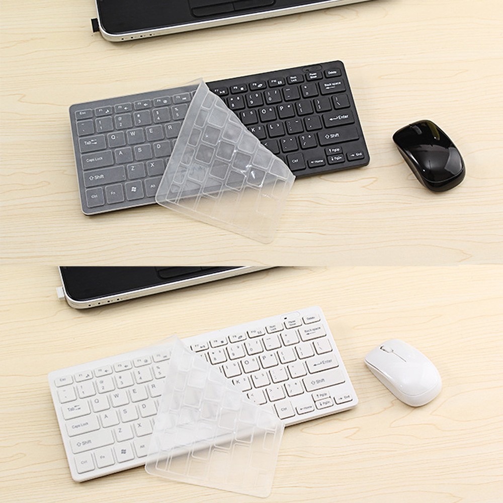 Slim Silent Wireless Mini Keyboard And Mouse Set Bluetooth Shopee