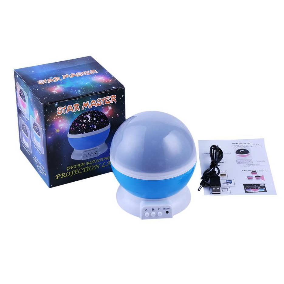 rotating projector lamp