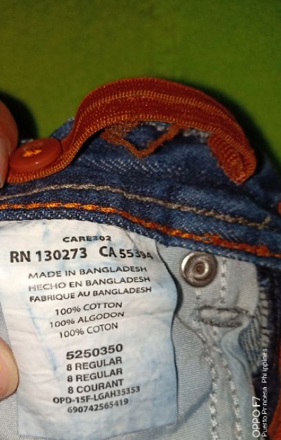 lee dungarees rn 130273