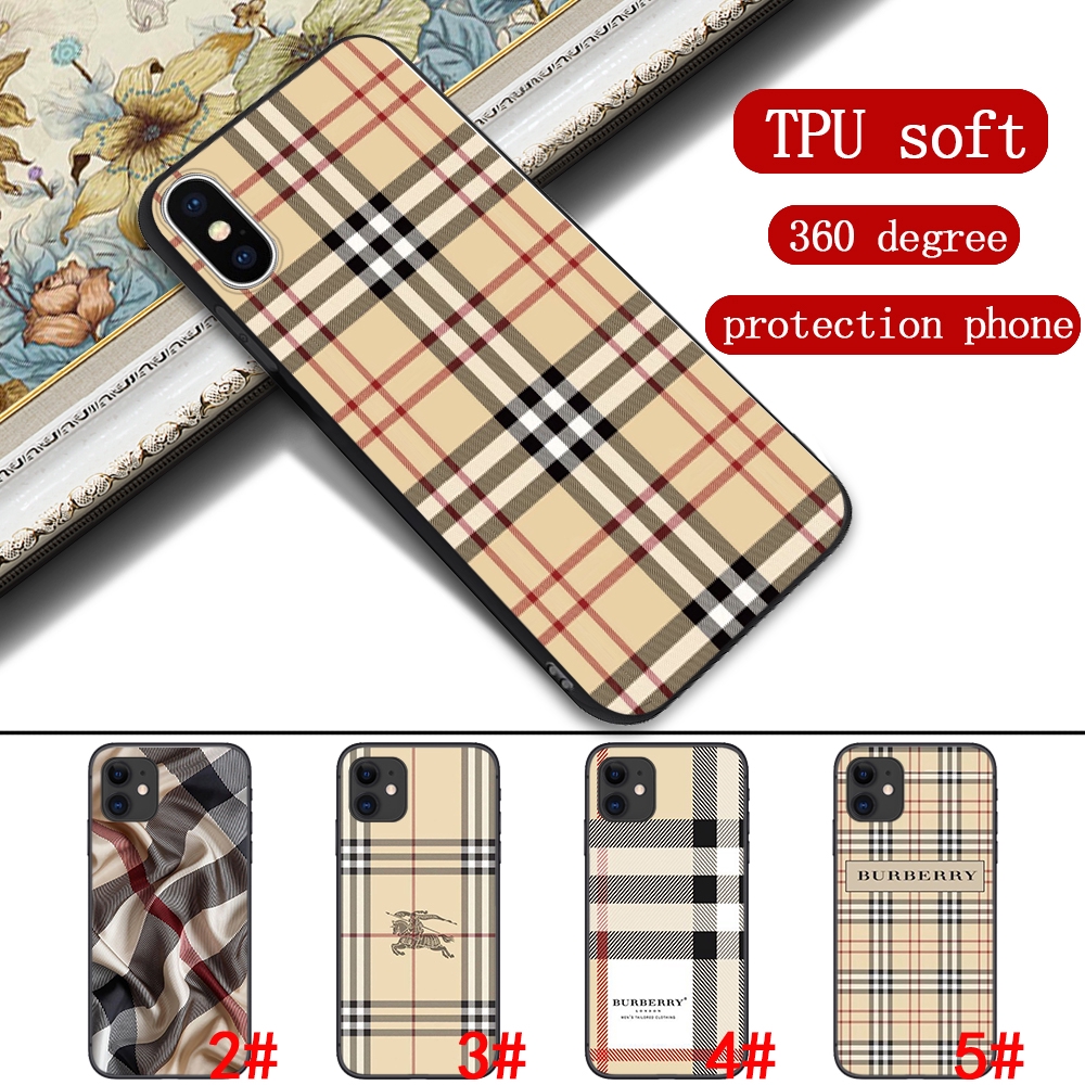 burberry pattern phone case