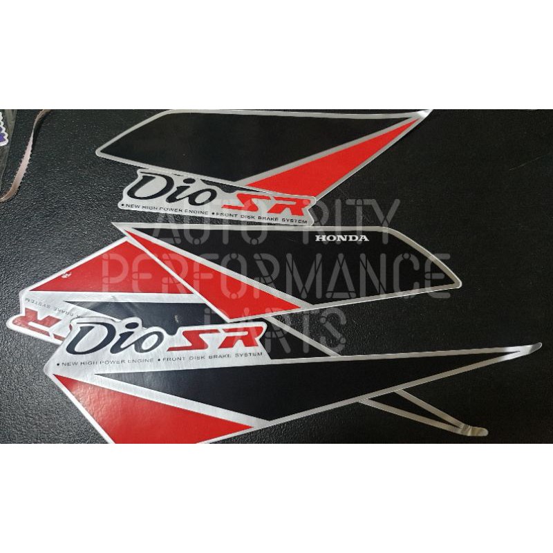 Dio Sr Decal Sticker Dio Af17 18 25 27 28 Original Car Decals Whole Car Stickers Sr Decals Sr Decals Shopee Philippines