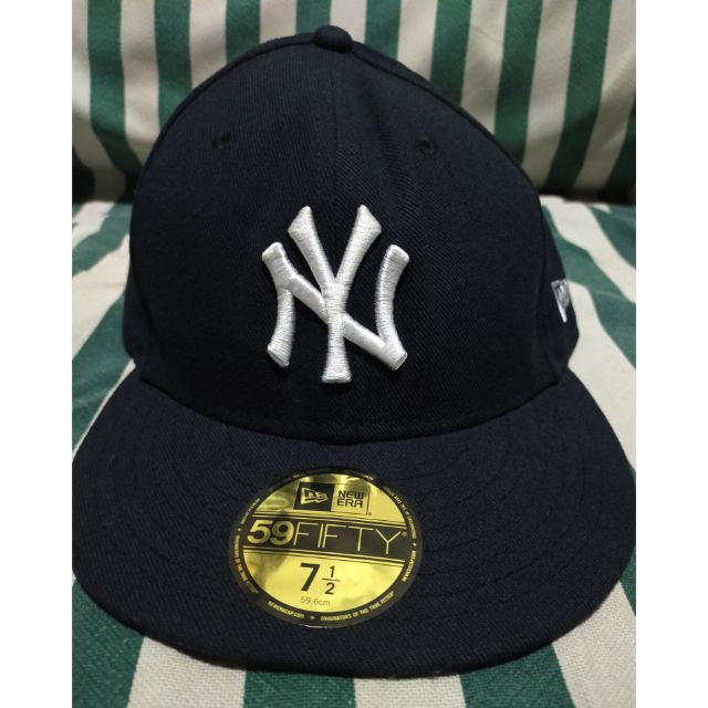 New Era New York Yankees Mlb Acperf Black 59fifty Cap Shopee Philippines