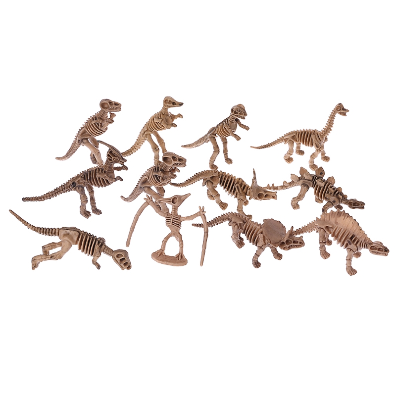 dinosaur skeleton figures