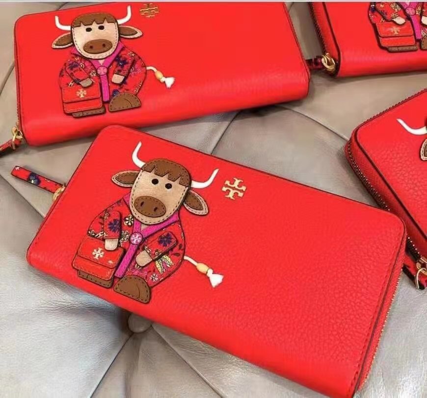 New Arrive！Tory Burch card holder/card wallet / coin pouch /Chinese zodiac  leather card holder | Shopee Philippines