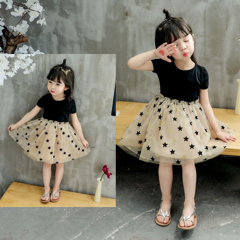 Girls dress 2019 children in the summer 