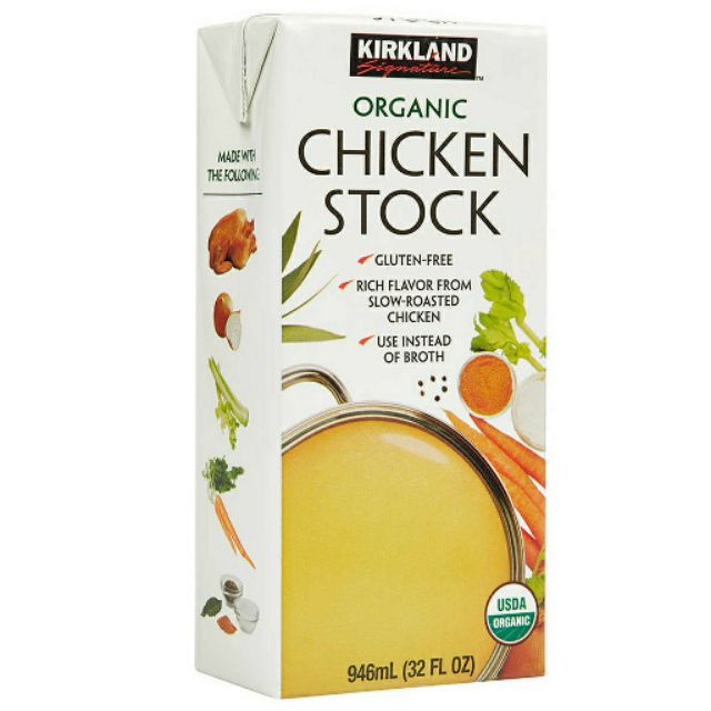 Kirkland Signature Organic Chicken Stock, 32 fl oz | Shopee Philippines