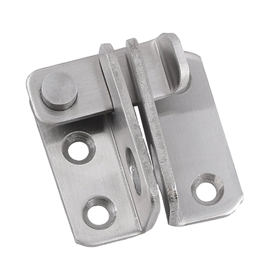 Stainless Steel Safety Hasp Door Lock for Bathroom Bedroom Door Catch ...