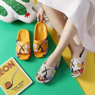 jordan shoes for kids ✿Yeezy Sesame Street letter series Indoor and outdoor general Korean slippers