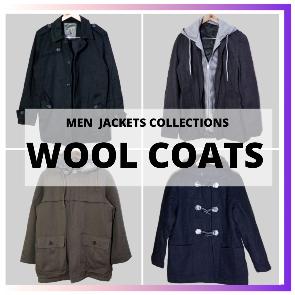 mens casual trench coat