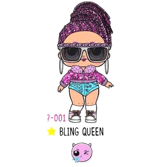 bling queen lol doll