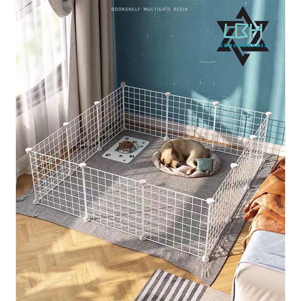 45X45cm Stackable Pet Dog Cat Rabbit Cage Playpen Free diy Random combination（hot）