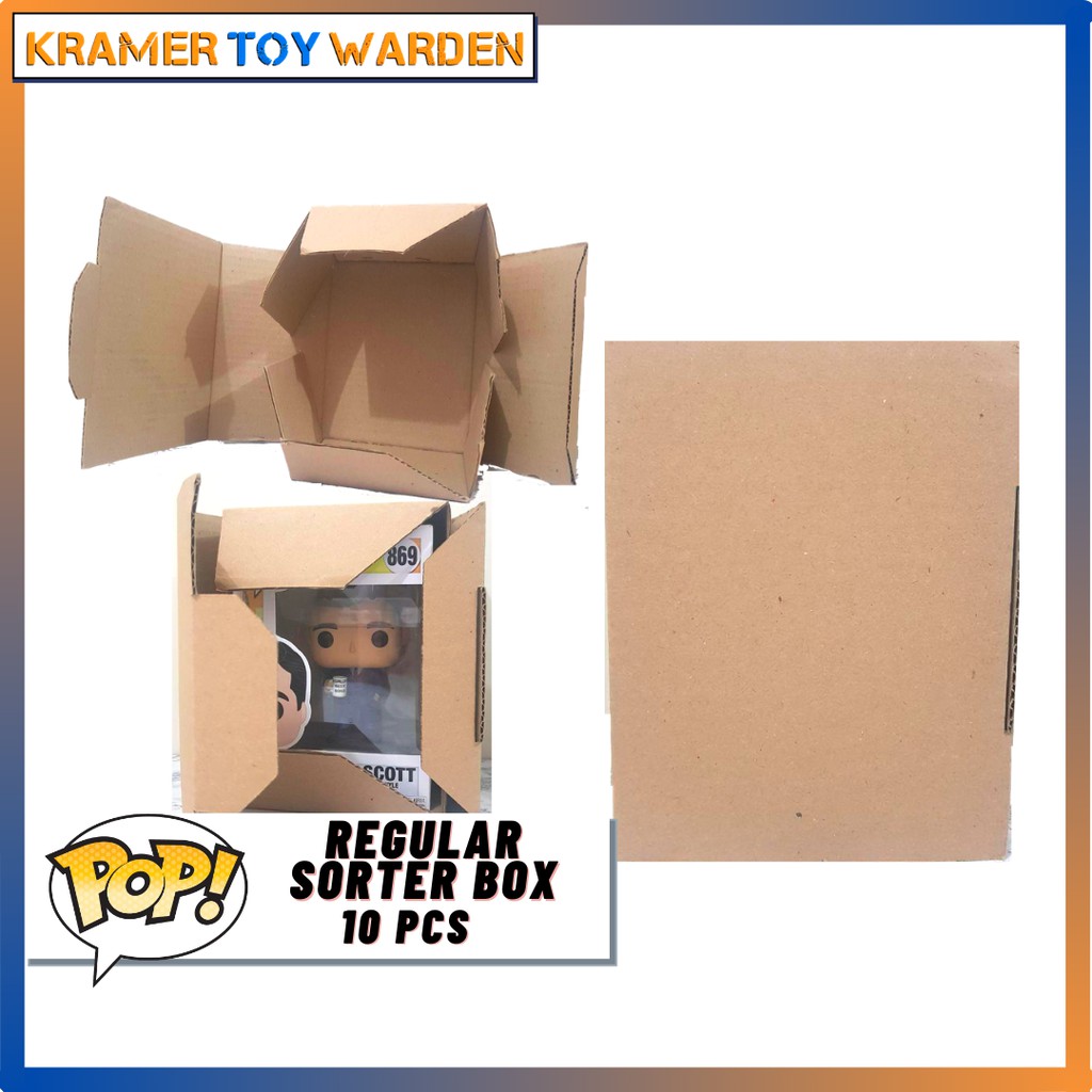 Funko Pop! Regular Blank Shipping Sorter Box Pack of 10 Shopee