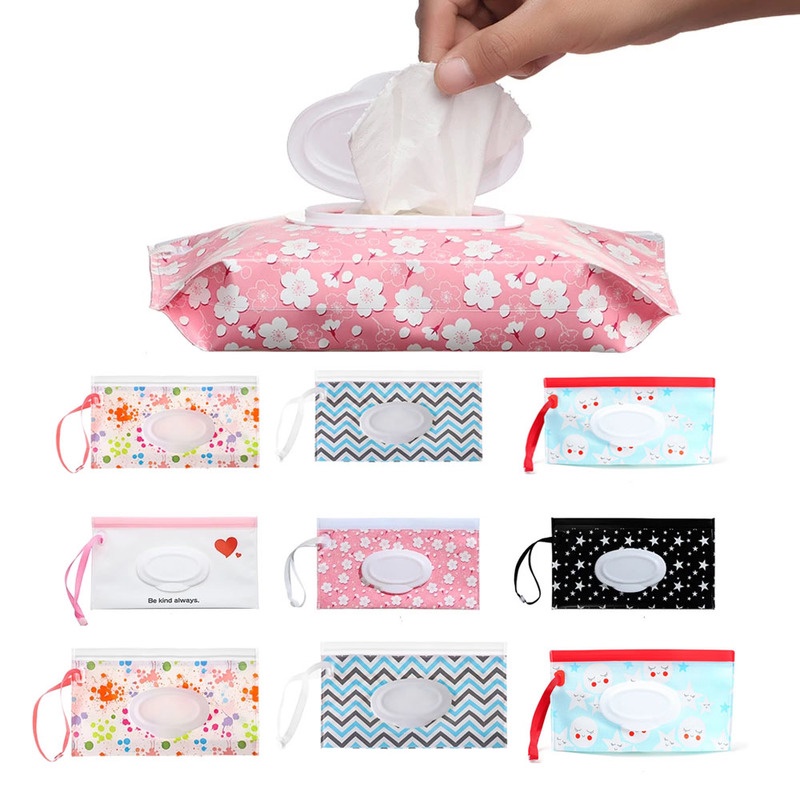 Reusable Baby Kids Newborn Wet Wipes Dispenser Box /Outdoor Travel Case