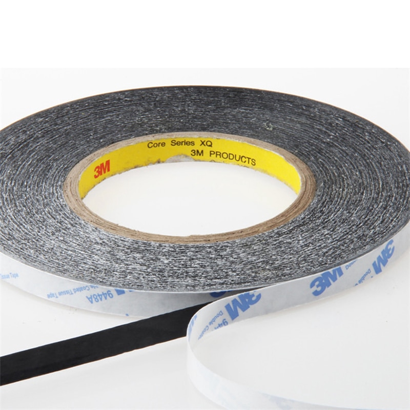 3M Black Double Sided Sticky Tape For iphone Android Phone Tablet