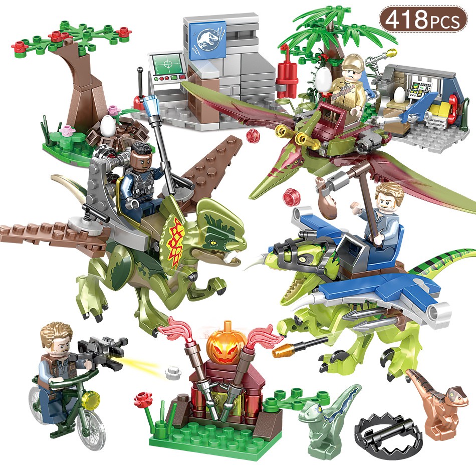 lego jurassic park toys