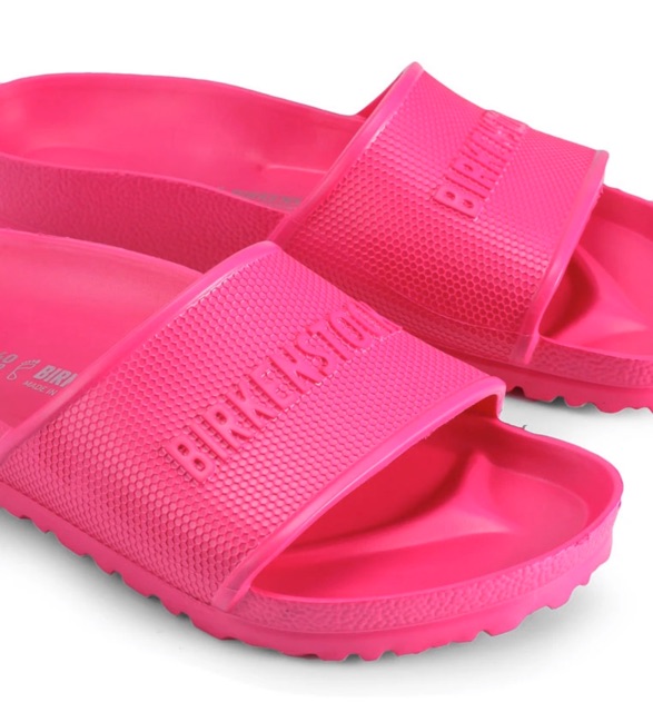 birkenstock pink rubber
