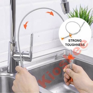 160cm/60cm Drain Snake, Drain Cleaner Sticks Clog Remover Cleaning Tools Household pang tangal bara #1