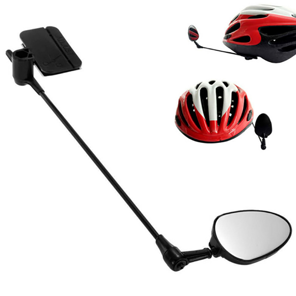 bicycle helmet rear view mirror