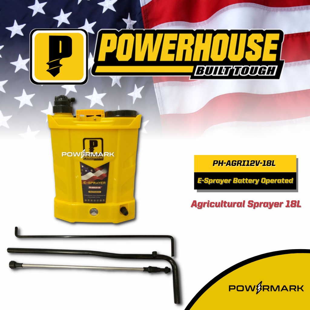 POWERHOUSE PHAGRI12V18L ESprayer Battery Operated Agricultural