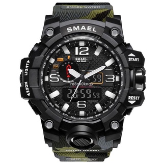 SMAEL Brand Men Camouflage Military Digital LED Wristwatch #8