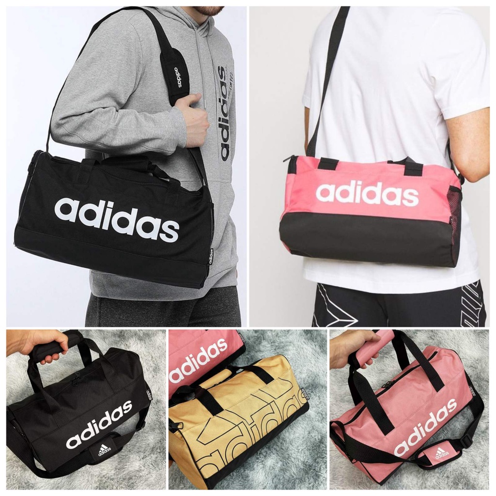 Adidas Essentials Logo Duffel Bag Extra Small Shopee Philippines