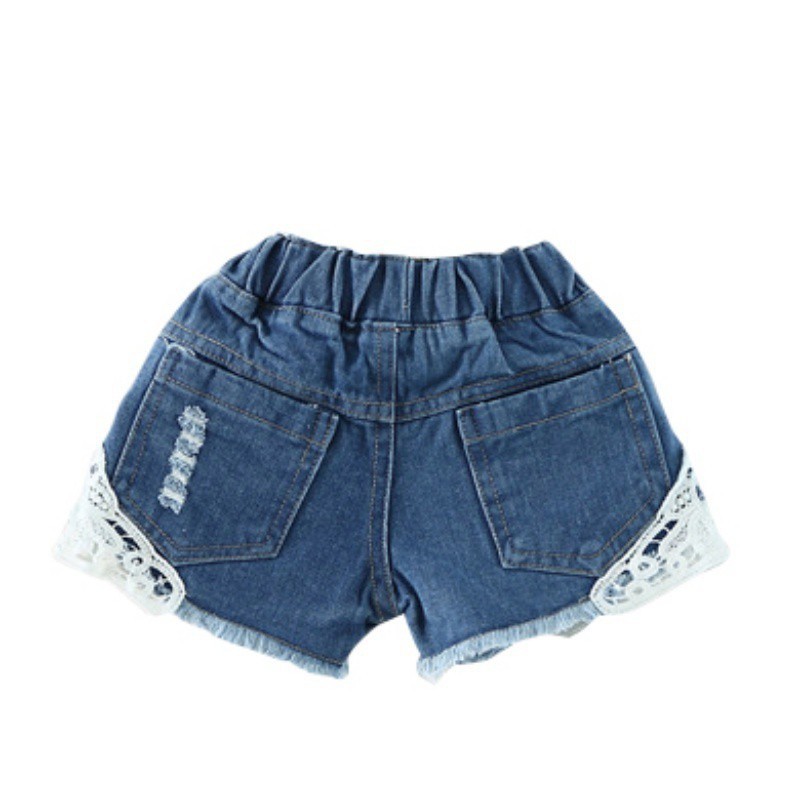 girls elastic shorts