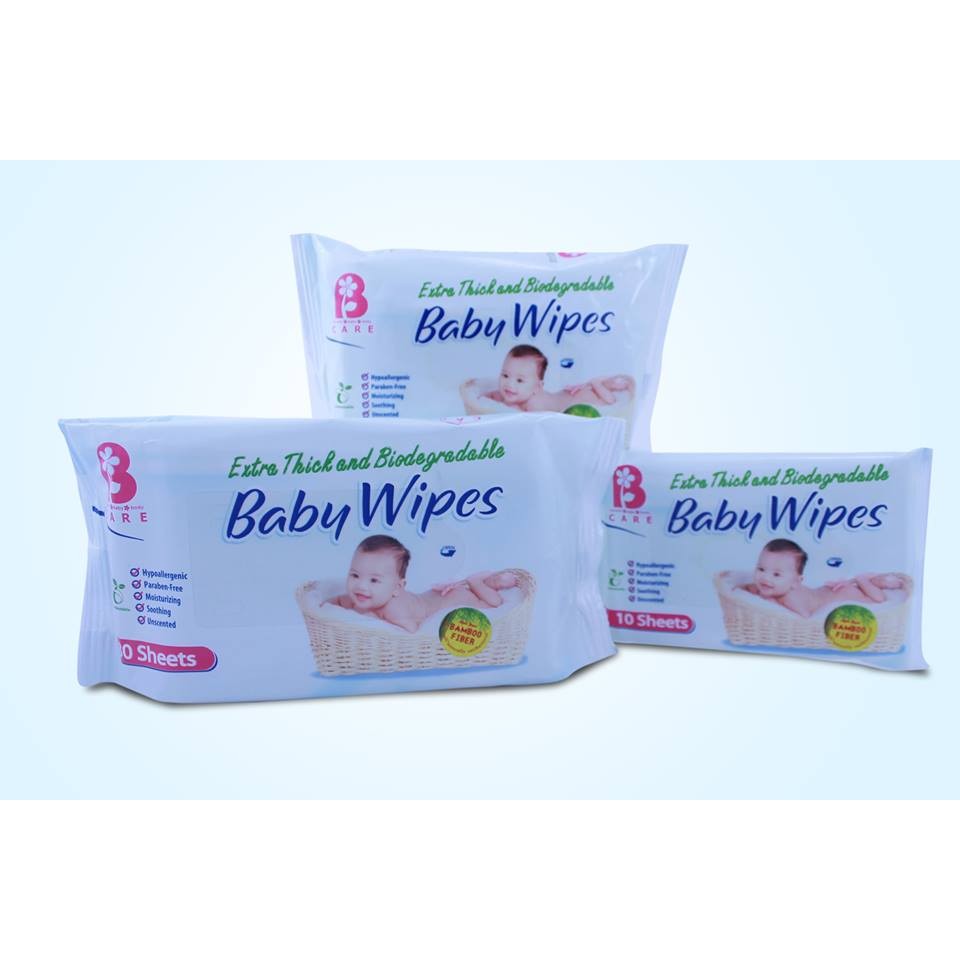 B CARE BABY WIPES. B CARE is the the FIRST 100 AllNaturalFiber Baby