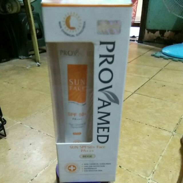 provamed sunscreen