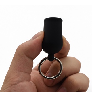 SOLOPLAY Metal pull ring breast pump mini silicone breast sexy breast clip sucking toy for women #3