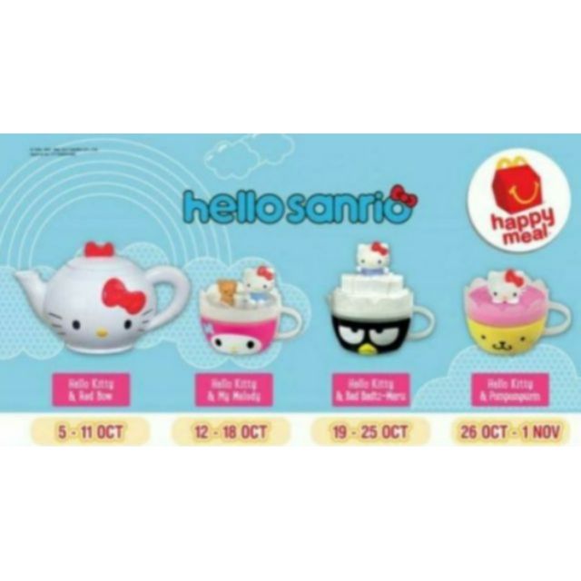 Hello Kitty Tea Set Mcdonalds atelieryuwa.ciao.jp