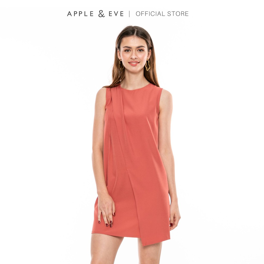 red corporate dress