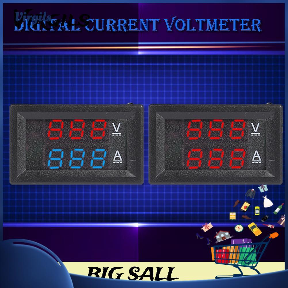 HW-811 Mini Digital Voltmeter Ammeter DC 100V 50A Panel Meter with Shunt