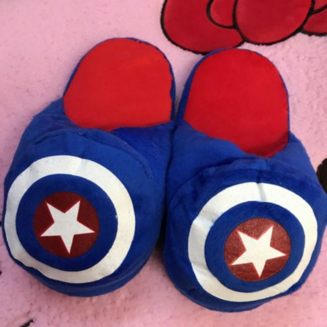 captain america slippers