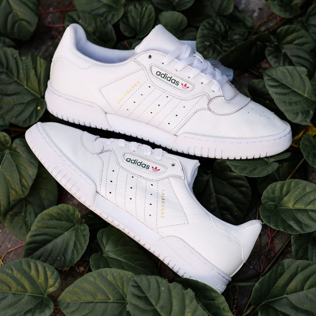 White Adidas Calabasas